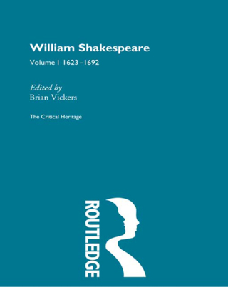Cover image: William Shakespeare 1st edition 9780203197837