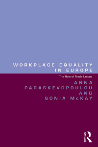 Immagine di copertina: Workplace Equality in Europe 1st edition 9781032090979