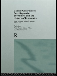 Imagen de portada: Capital Controversy, Post Keynesian Economics and the History of Economic Thought 1st edition 9780415514972