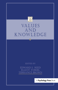 Imagen de portada: Values and Knowledge 1st edition 9781138994027