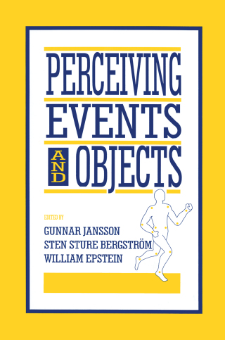 Imagen de portada: Perceiving Events and Objects 1st edition 9780805815559