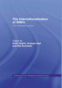 表紙画像: The Internationalization of Small to Medium Enterprises 1st edition 9780415133333