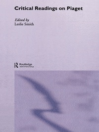 Immagine di copertina: Critical Readings on Piaget 1st edition 9780415133173