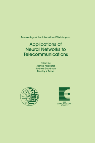 Omslagafbeelding: Proceedings of the International Workshop on Applications of Neural Networks to Telecommunications 1st edition 9781138882812