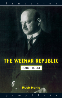 Imagen de portada: The Weimar Republic 1919-1933 1st edition 9780415132848