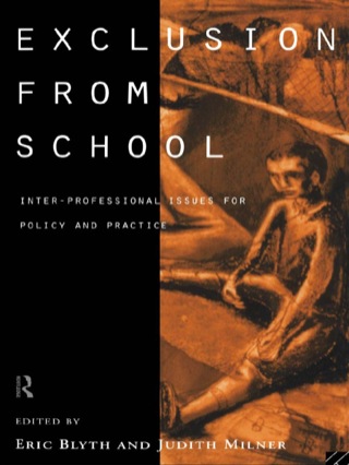表紙画像: Exclusion From School 1st edition 9780415132770