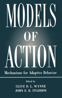 Cover image: Models of Action 1st edition 9780805815979