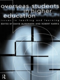 Omslagafbeelding: Overseas Students in Higher Education 1st edition 9780415132008