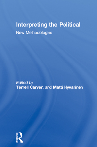 Cover image: Interpreting the Political 1st edition 9780415131957