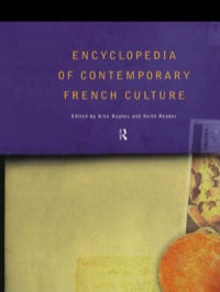 Imagen de portada: Encyclopedia of Contemporary French Culture 1st edition 9780415131865
