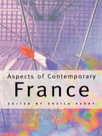 Imagen de portada: Aspects of Contemporary France 1st edition 9780415131803