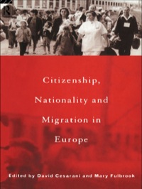 صورة الغلاف: Citizenship, Nationality and Migration in Europe 1st edition 9781138432512