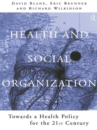 Imagen de portada: Health and Social Organization 1st edition 9780415130707