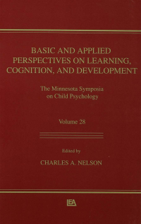 Immagine di copertina: Basic and Applied Perspectives on Learning, Cognition, and Development 1st edition 9780805818338