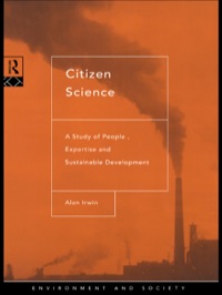 Cover image: Citizen Science 1st edition 9780415115483