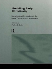 Cover image: Modelling Early Christianity 1st edition 9780415129817