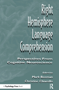 Imagen de portada: Right Hemisphere Language Comprehension 1st edition 9780805819250