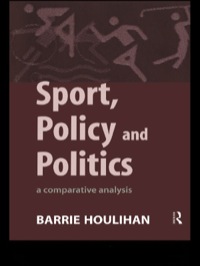 Immagine di copertina: Sport, Policy and Politics 1st edition 9780415129183