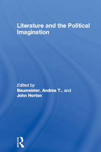 Imagen de portada: Literature and the Political Imagination 1st edition 9780415129145