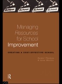 Titelbild: Managing Resources for School Improvement 1st edition 9781138466128