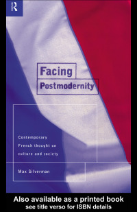 Titelbild: Facing Postmodernity 1st edition 9780415128933