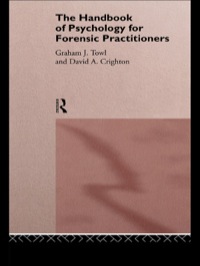 Imagen de portada: The Handbook of Psychology for Forensic Practioners 1st edition 9780415128889