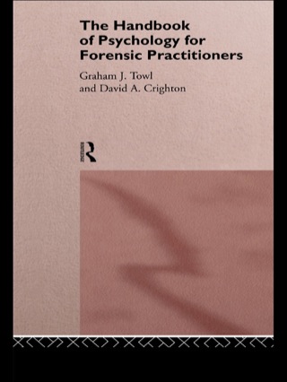 Cover image: The Handbook of Psychology for Forensic Practitioners 1st edition 9780415128889