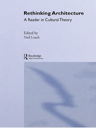 Immagine di copertina: Rethinking Architecture 1st edition 9781138050563
