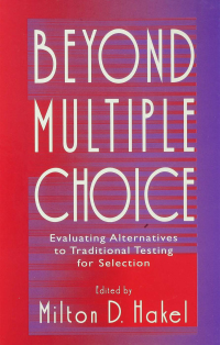 表紙画像: Beyond Multiple Choice 1st edition 9780805820539