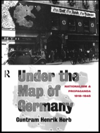 Cover image: Under the Map of Germany 1st edition 9780415127493