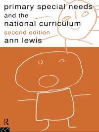 Cover image: Primary Special Needs and the National Curriculum 2nd edition 9780415125826