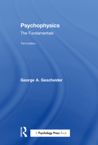 Cover image: Psychophysics 3rd edition 9780805822816
