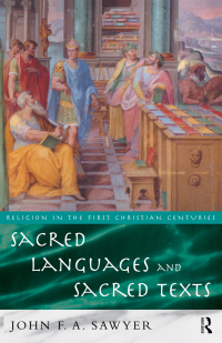 Cover image: Sacred Languages and Sacred Texts 1st edition 9780415125475