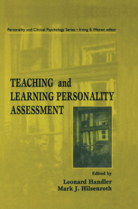 Immagine di copertina: Teaching and Learning Personality Assessment 1st edition 9781138002661