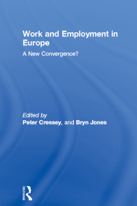 Omslagafbeelding: Work and Employment in Europe 1st edition 9780415125321