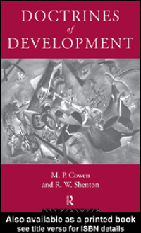 Imagen de portada: Doctrines Of Development 1st edition 9780415125161
