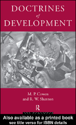 Cover image: Doctrines Of Development 1st edition 9780415125154