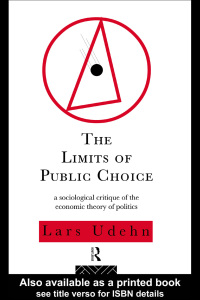 Cover image: The Limits of Public Choice 1st edition 9780415082730