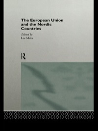 Cover image: The European Union and the Nordic Countries 1st edition 9780415124232