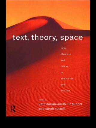 Titelbild: Text, Theory, Space 1st edition 9780415124089