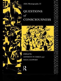 صورة الغلاف: Questions of Consciousness 1st edition 9781138181458