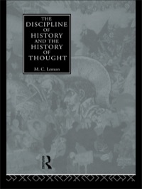 Titelbild: The Discipline of History and the History of Thought 1st edition 9780415756525