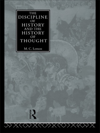 Cover image: The Discipline of History and the History of Thought 1st edition 9780415123464