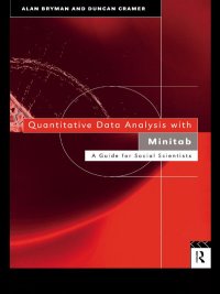 表紙画像: Quantitative Data Analysis with Minitab 1st edition 9780415123242
