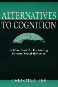 Cover image: Alternatives to Cognition 1st edition 9781138966512