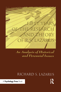 Cover image: Fifty Years of the Research and theory of R.s. Lazarus 1st edition 9780805826579