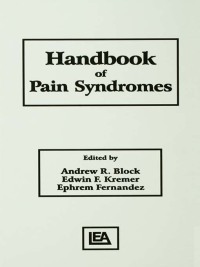 Cover image: Handbook of Pain Syndromes 1st edition 9780805826807