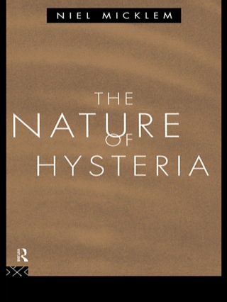 表紙画像: The Nature of Hysteria 1st edition 9780415121866