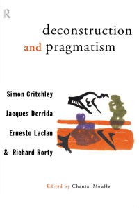 Cover image: Deconstruction and Pragmatism 1st edition 9780415121699
