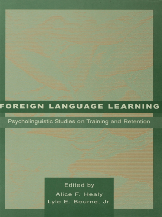 Immagine di copertina: Foreign Language Learning 1st edition 9780805827545